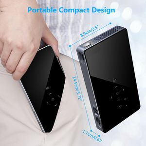 P8i chiếu ngoài trời Android 7.0 480p 100Ansi Lumen <span class=keywords><strong>20</strong></span> 120inch LED <span class=keywords><strong>Pico</strong></span> chiếu - Product Image 5