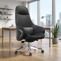 Fauteuil de bureau de luxe KMJ en cuir de vachette massant, fauteuil de direction en cuir pour bureau, best-seller