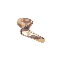 Bague en acier inoxydable HQ pour dropshipping, plaqué or sous vide, finition électro-polie, anti-décoloration, design élégant et minimaliste, idéale pour les cadeaux