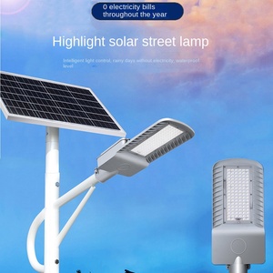 ไฟถนนพลังงานแสงอาทิตย์แบบ LED ในตัวเดียว60W 80W 100W 120W - Product Image 5