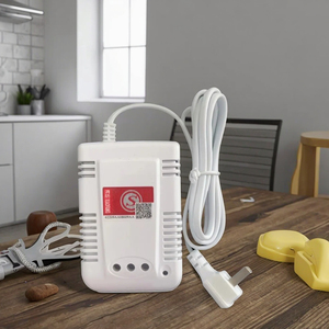 Thông minh độc lập hộ gia đình Gas <span class=keywords><strong>Detector</strong></span> ABS Chất liệu 433 MHz với LCD chỉ báo gas hệ thống báo động - Product Image 3