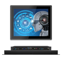 Panel de Pantalla Táctil Capacitiva/Resistiva Industrial de 15/11.6/12.1 Pulgadas para Tablet PC, Ideal para Bancos, Comercios y Escuelas, Disponible en Stock