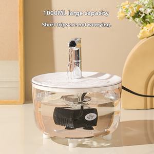 Dispensador de agua <span class=keywords><strong>para</strong></span> mascotas barato de alta calidad Bebedero eléctrico de circulación automática - Product Image 4