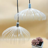 RVB coloré méduse led fibre optique lumière bricolage lustre de noël multi couleur paysage atmosphère jardin cour lumières