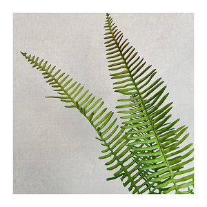 نباتات اصطناعية فاخرة على شكل فرع واحد صغير من نوع السرخس البلاستيكي للديكور المنزلي من موردين بالجملة - Product Image 3