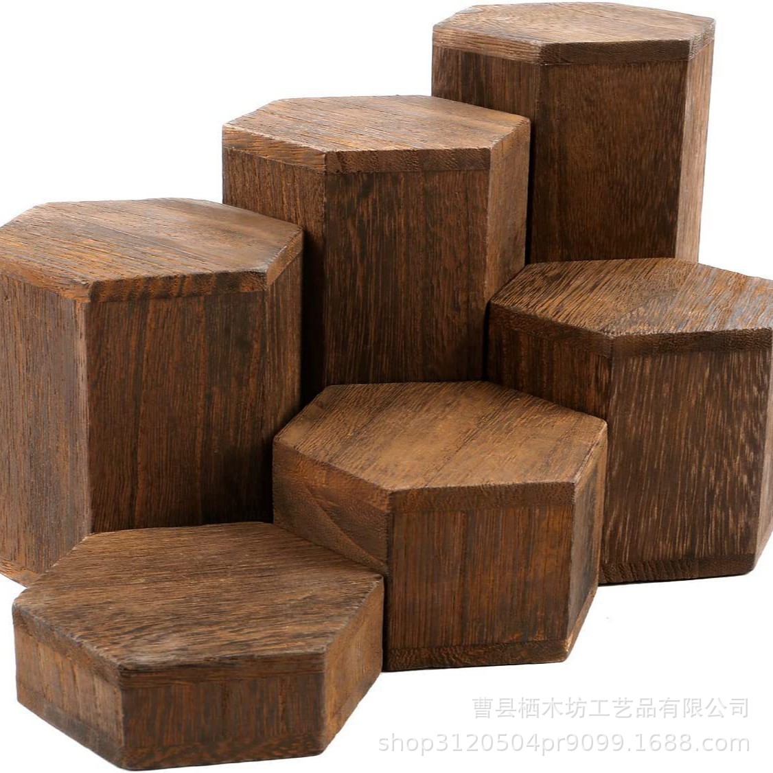 Charcoal-colored six-piece set