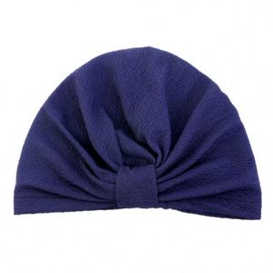 Turban pour femme prêt à expédier, multifonctionnel, en polyester, noué, torsadé, couleur unie, pré-noué, élastique, de haute qualité - Product Image 5
