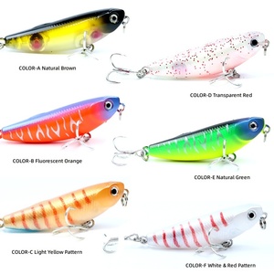 Großhandel ABS Micro Floating Lure Topwater Pencil Zigzag <span class=keywords><strong>Walker</strong></span> 50mm 5g Künstlicher Köder mit Haken für Mandarinfisch, Forelle, Tilapia - Product Image 1