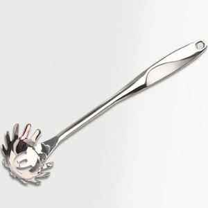 Stainless Steel Kitchen Cooking Serving Scoop <strong>Spaghetti</strong> Pasta Noodles Server <strong>Spoon</strong> - Product Image 1