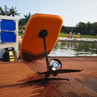 Fibre de carbone 8KW Batterie supplémentaire personnalisable e foil Efoil Planche de surf électrique Hydrofoil pour Efoil