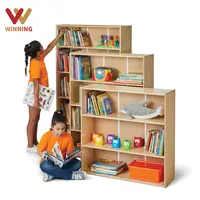 Armario de almacenamiento estándar Montessori para niños, mueble de guardería, decoración de juguetes, organizador de exhibición, armario de almacenamiento