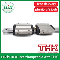 Guide linéaire à bride HSR15LC HSR25LC HSR30LC HSR45LC HSR35M1LABC pour kit CNC 4 axes, similaire au bloc coulissant linéaire THK, directement de l'usine