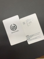 Fabrikpreis Großhandel Einfache Maßgefertigte PVC-Schlüsselkarte für Motel Hotel Sicherer Zutritt RFID NFC Mini-Tag für Zahlungen