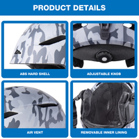 Usine Nouveau Design Jeunes Adultes Léger Ski Assesories Casque Sport Racing Sécurité Snowboard Casque