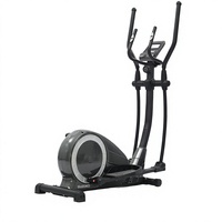 Elliptique de fitness professionnel robuste pour usage commercial et domestique, capacité 135 kg, idéal pour les studios de fitness