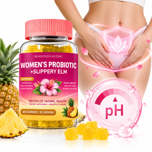 Gomitas Probióticas Femeninas con Fórmula Personalizada y Olmo Resbaladizo para la Comodidad Íntima de la Mujer, Suplemento en Gomitas de Marca Privada - Product Image 1