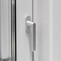 Nouvelle Arrivée Fenêtres à Battants en Aluminium à Double Vitrage Certifiées CE avec Moustiquaire Magnétique Écoénergétique pour Cuisine, Salle de Bain, Hôtel