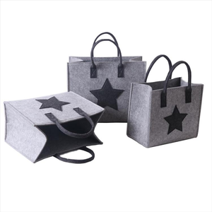 ขนาดและสีโลโก้พิมพ์แบบกําหนดเองรู้สึกถุงช้อปปิ้งถุงสิริที่ยั่งยืนโปรโมชั่นช้อปปิ้งถุงสักหลาด - Product Image 3