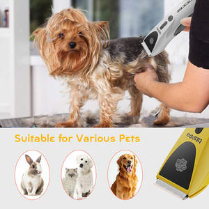 Liliसमर्थक pt306 कारखाने थोक कॉर्लेस रिचार्जेबल कुत्ते ट्रिमर घरेलू शांत इलेक्ट्रिक पालतू जानवर बालों काटने किट - Product Image 3