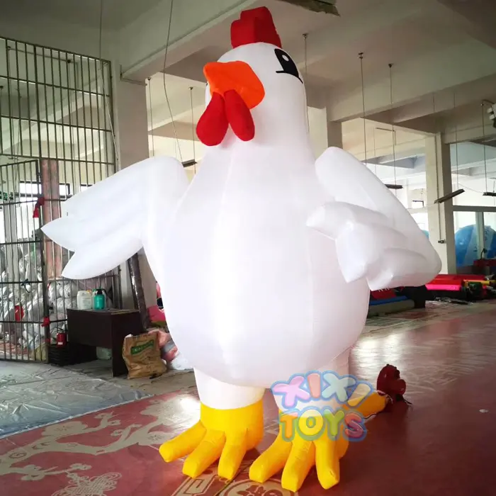 Zhigixi — jouets de coq gonflable pour enfants, figurines d'animaux, de poulet géant, grande coq gonflable pour affichage, 2020