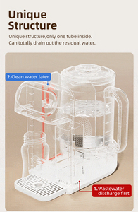 Scalda Acqua Istantaneo e Preparatore di <span class=keywords><strong>Latte</strong></span> in Polvere per Neonati, Dispenser di Acqua Calda con Luce Notturna - Product Image 2