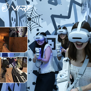 Programme d'attraction VR de combat pour parc de thème, 4 joueurs, travail d'équipe, bataille de combat - Product Image 2