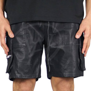 Pantalones Cortos de Cuero para Hombre al por Mayor, Personalizados, de Cintura Media, Secado Rápido, Transpirables, Ecológicos, de Alta Calidad y Precio Económico - Product Image 6