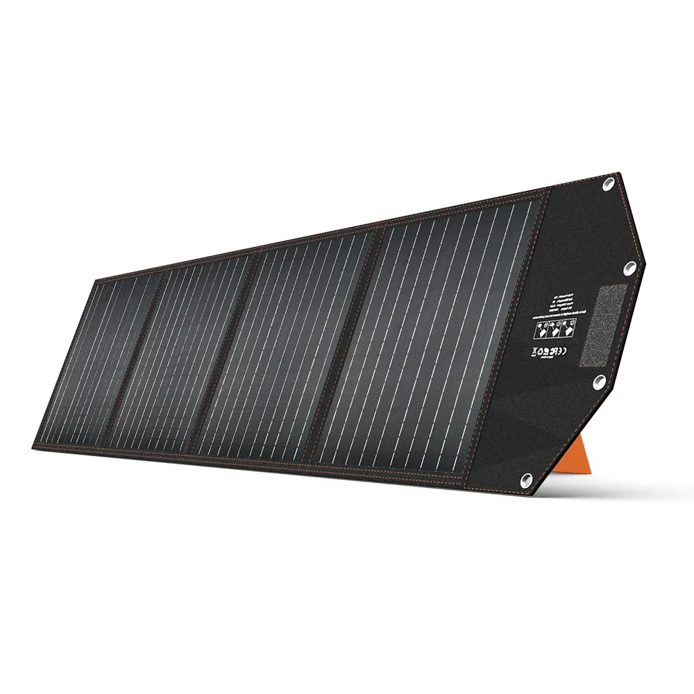 100W panneau solaire pequeno tamanho ao ar livre portátil dobrável para camping 100w poderoso painel solar monocristalino