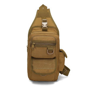 조정 가능한 전술 단일 어깨 은폐 야외 EDC 도구 크로스 바디 슬링 배낭 나일론 권총 가방 및 메신저 가방 - Product Image 5