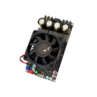Carte amplificateur de puissance numérique de niveau arrière pur ZK-3002 haute puissance TPA3255 stéréo 300WX2 ponté Mono AMP 600W