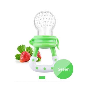 Alimentador de silicona para bebés, pezón seguro para niños, chupete de leche, fruta fresca, alimentos de 0 a 12 meses - Product Image 1