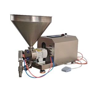 Machine de remplissage semi-automatique en plastique et acier inoxydable pour huiles, boissons, produits chimiques et cosmétiques, facile à utiliser - Product Image 5