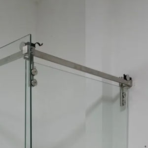 FENGZE ระบบประตูบานเลื่อนเข้ามุม ฮาร์ดแวร์ประตูห้องอาบน้ํา อุปกรณ์ประตูกระจกอัตโนมัติ - Product Image 3