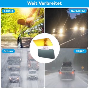 <span class=keywords><strong>Pare</strong></span>-<span class=keywords><strong>soleil</strong></span> universel 2-en-1 anti-éblouissement pour <span class=keywords><strong>voiture</strong></span>, extension de <span class=keywords><strong>pare</strong></span>-<span class=keywords><strong>soleil</strong></span> jour et nuit pour <span class=keywords><strong>pare</strong></span>-brise avant, protège des rayons UV et de l'éblouissement solaire - Product Image 3