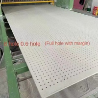 Panneau de plafond et de mur en silicate de calcium perforé insonorisant décoratif pour salle informatique et bureau à Shanghai