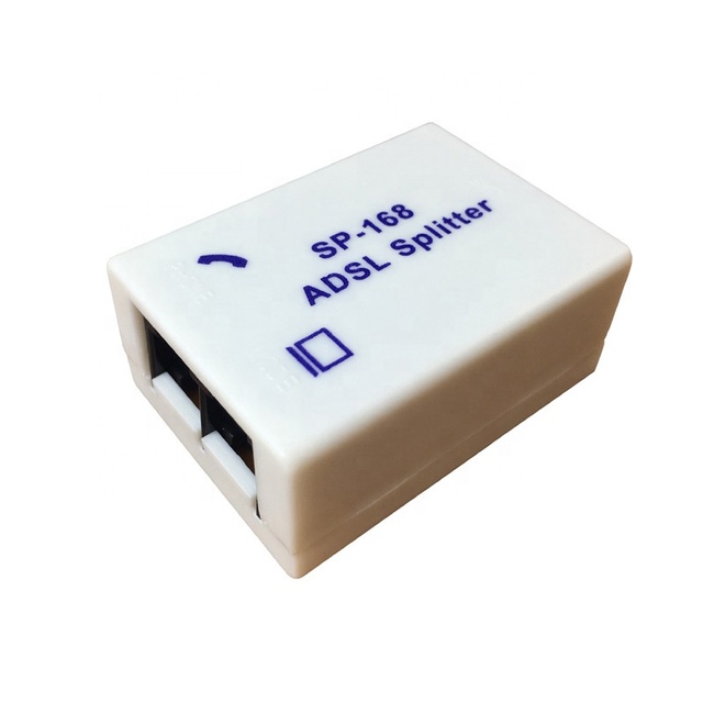Power Divider Network Rj45 ADSL Power Divider Wholesale Price ADSL Filter Splitter Telephone Rj11 Line ADSL Modem Splitter