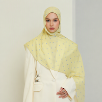 JINGTAI 2026 Écharpe longue musulmane de qualité supérieure en modal double face imprimé numériquement, douce pour la peau et respirante, Hijab