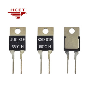 Interrupteur thermique micro JUC31F 70CD 30V DC 120V 240VAC normalement fermé pour cartes de circuits imprimés et circuits intégrés – Catégorie de produit - Product Image 2