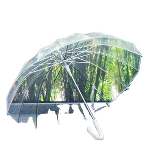 Parapluies transparents pour protéger contre le vent et la pluie, <span class=keywords><strong>parapluie</strong></span> à long manche, champ de vision clair - Product Image 3