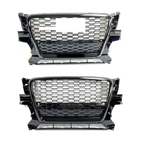 Grande quantité vente ABS calandre noir Chrome mise à niveau modifier la calandre de pare-chocs pour Audi Q5 Sq5 RSQ5 2008-2012