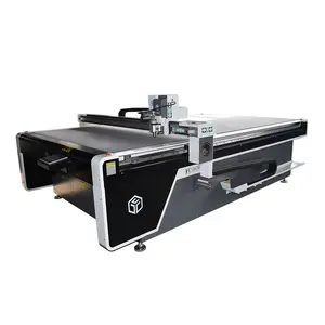 Yuchon Fabriek Prijs Hoge Kwaliteit Cnc Oscillerende Mes Verpakking Adverteren Sticker Snijmachine