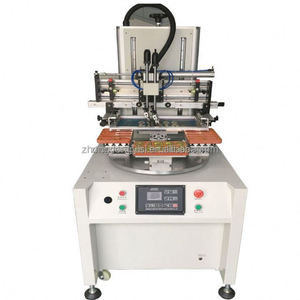 Impresora de placa de circuito de impresora de película de serigrafía plana con mesa de 4 estaciones <span class=keywords><strong>Sablon</strong></span> con brazo mecánico - Product Image 2