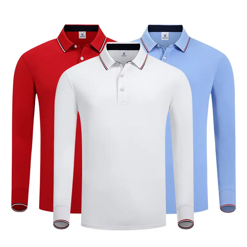 Classic Knitted Soft Breathable Polo Shirts Sublimable Homme En Cotton For Men