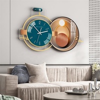 Horloges murales numériques à grand écran LCD nordique créatif moderne pour la décoration de la maison