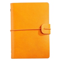 Cahier à couverture rigide vintage en simili cuir à spirale Carnet de notes de laiterie Fournitures de bureau scolaire pour étudiants Cahiers d'affaires prenant des notes