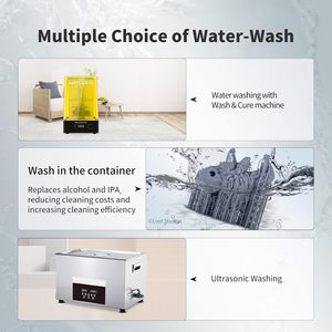 Resina Anycubic Water Wash Plus Gris 1kg para Impresión 3D UV 365-405nm - Product Image 4