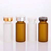 Flacon en verre transparent ambre d'injection de flacon pharmaceutique standard YBB ISO 10ml en gros