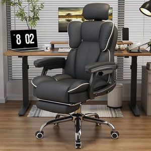 Sedie da Ufficio all'Ingrosso dalla Cina, <span class=keywords><strong>Poltrona</strong></span> Direzionale <span class=keywords><strong>Ergonomica</strong></span> Girevole con Schienale Alto, in Pelle PU, Regolabile - Product Image 5