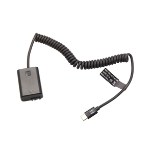 Adaptateur d'alimentation Type C, coupleur CC, batterie factice entièrement décodée FW50 pour Sony A7, <span class=keywords><strong>A7R</strong></span>, A7S, A7M, A7II, A7S2, A7M2, A7R2, A6500, A6400 - Product Image 2
