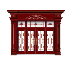 Luxe Bronze <span class=keywords><strong>D</strong></span>'<span class=keywords><strong>entrée</strong></span> Fantaisie En Acier Fer Portes Extérieures - Product Image 3